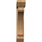 Ekena Millwork Legacy Slat Smooth Bracket w/ Offset Brace, Western Red Cedar, 7 1/2"W x 40"D x 40"H BKT0806X40X40LEC06SWR - alternate 4